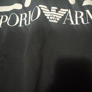 Emporio Armani Black Hoodie